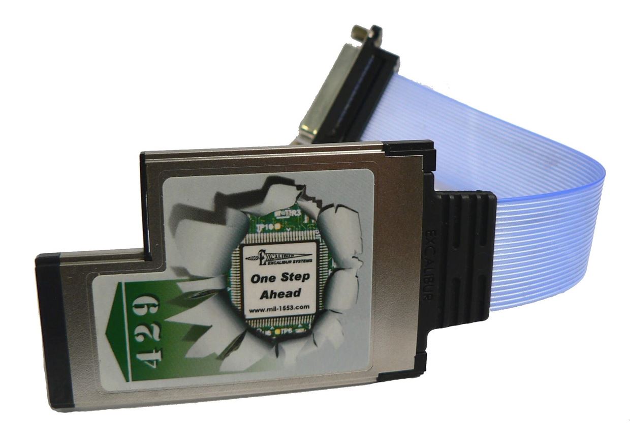 ARINC-429 multi-channel, interface cards for Express Card systems